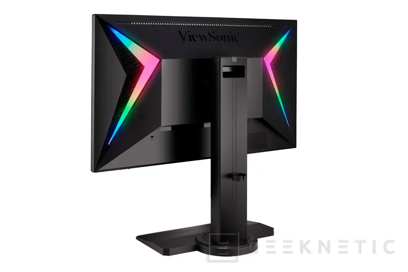 Geeknetic El monitor gaming ViewSonic XG240R incluye un panel de 144 Hz e iluminación RGB trasera 2