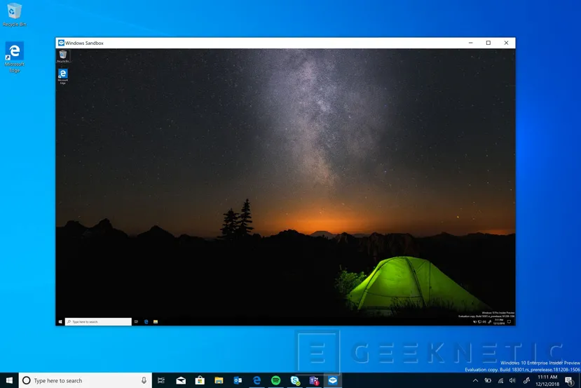 Geeknetic Una actualización acumulativa hace que Windows Sandbox deje de funcionar 1