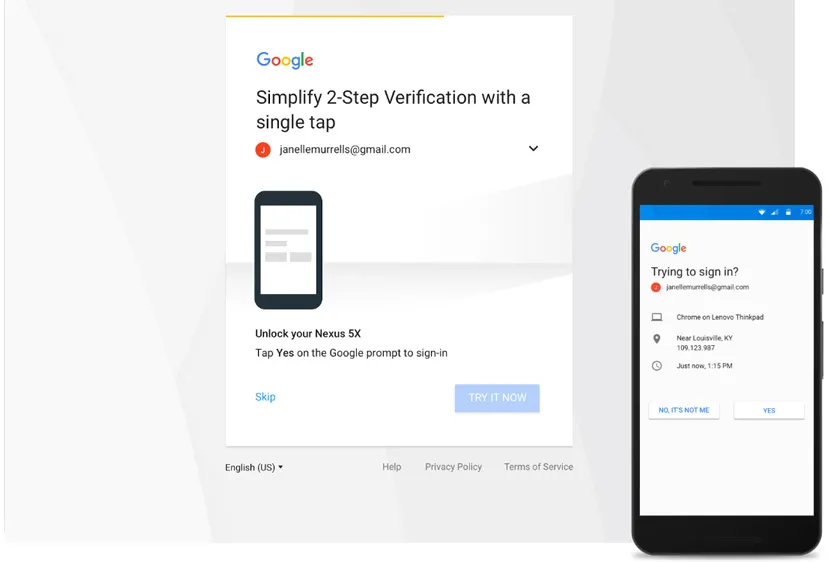 Geeknetic Una nueva campaña de phishing consigue saltarse los sistemas de autenticación en dos pasos de Google y Yahoo 1