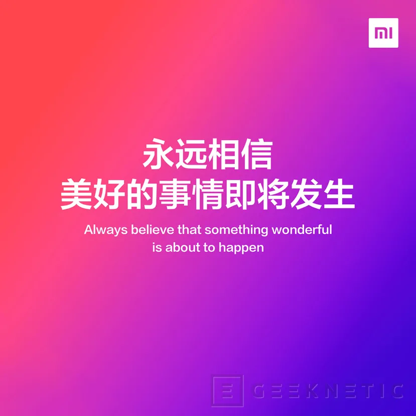 Geeknetic Xiaomi anuncia hoy un evento que tendrá lugar mañana mismo 1