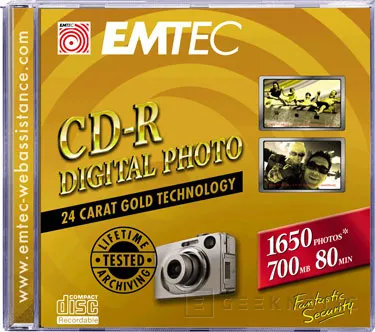 Guarda tus fotografías de por vida con EMTEC CD-R Digital Photo, Imagen 1