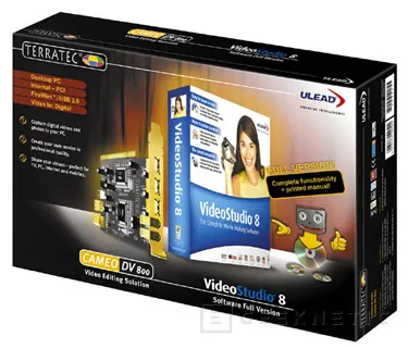 Ahora la edición de vídeo digital está al alcance de todos gracias al Cameo DV 800, Imagen 1