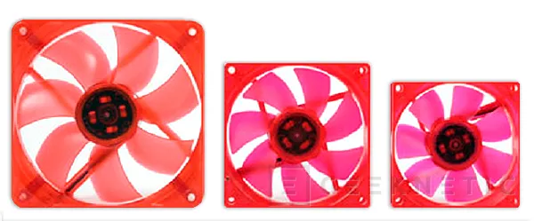 Thermaltake anuncia tres ventiladores de colores de la su gama UV Fan, Imagen 1