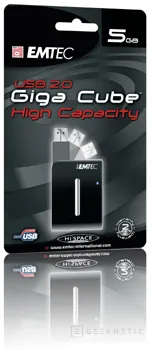 GIGA CUBE, 5GB en 1 pulgada, de EMTEC, Imagen 1