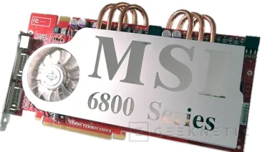 MSI prepara su tarjéta gráfica NX 6800 ULTRA DUAL GPU, Imagen 1