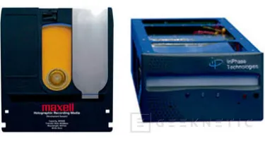 Maxell prepara sus discos Holograficos de 300GB para el 2006, Imagen 1