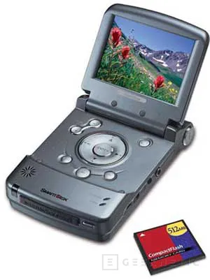 Nuevo reproductor portátil de SmartDisk: FlashTrax, Imagen 1