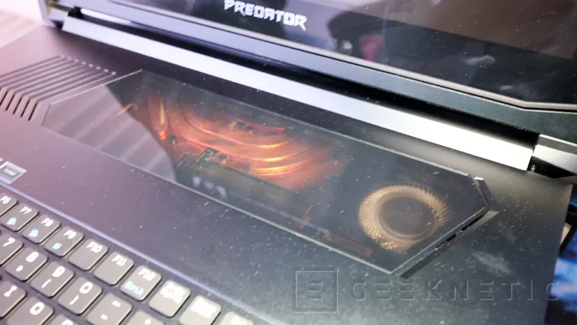 Geeknetic Acer Predator Triton 500, un portátil gaming con RTX 2080 Max-Q y Core i7 de 6 núcleos con tan solo 17,9 mm de grosor 4