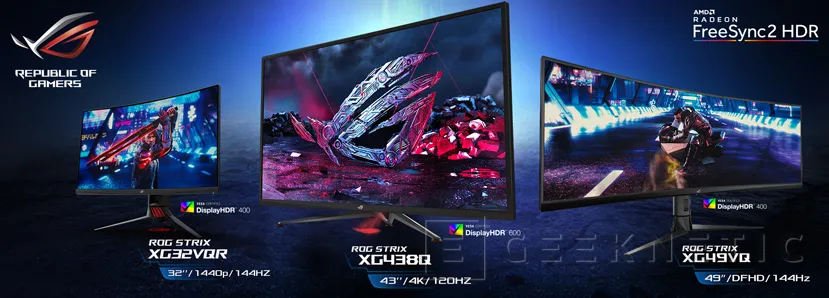 Geeknetic El ASUS XG438Q es un monitor gaming 4K HDR 120Hz que se une a la gama Strix XG de ASUS 1