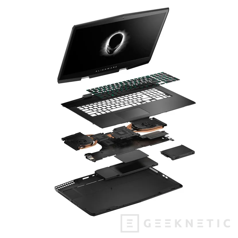 Geeknetic Procesadores Core i9 y gráficas GeForce RTX en los nuevos portátiles gaming Alienware m15 y m17 3