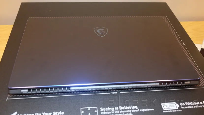 Geeknetic MSI PS63 Modern, un ultrabook para creadores de contenido con Core i7 y 15,9 mm de grosor 4