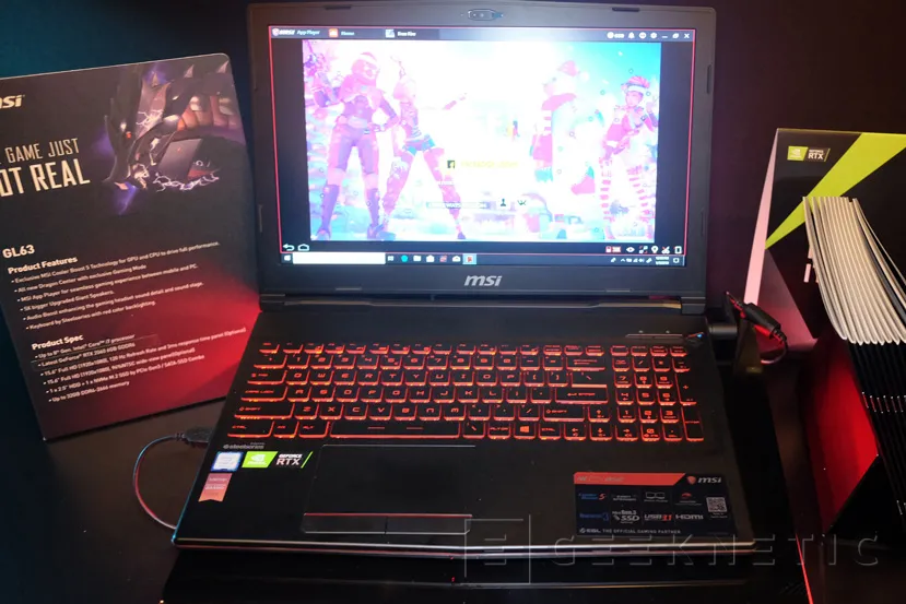 Geeknetic Las NVIDIA GeForce RTX llegan a los portatiles gaming de MSI 3