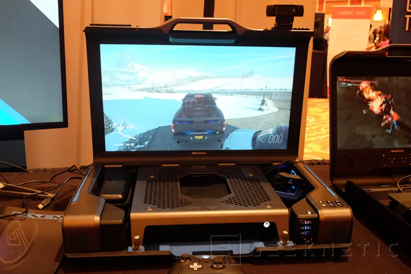 El Gaems Guardian Es Una Carcasa Portatil Para Consolas Y Minipcs Con Una Pantalla Qhd Y Altavoces Estereo El Gaems Guardian Es Una Carcasa Portatil Para Consolas Y Minipcs Con Una Pantalla Qhd Y Altavoces Estereo