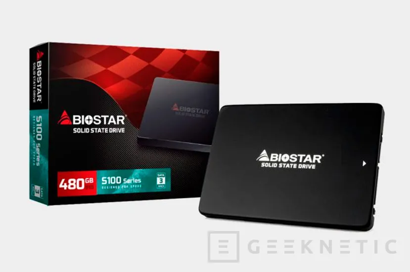 Geeknetic Biostar lanza sus unidades SSD económicas S100 Plus en capacidades de 240 y 480GB 2