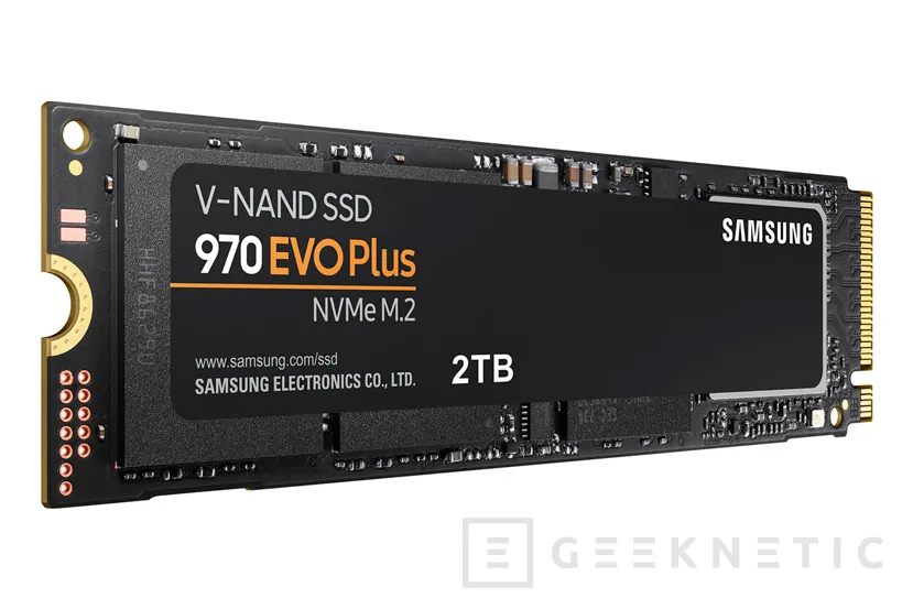 Geeknetic Samsung actualiza sus SSD NVMe 970 EVO con una versión Plus con memorias 3D de 96 capas hasta un 53% más rapidas 1