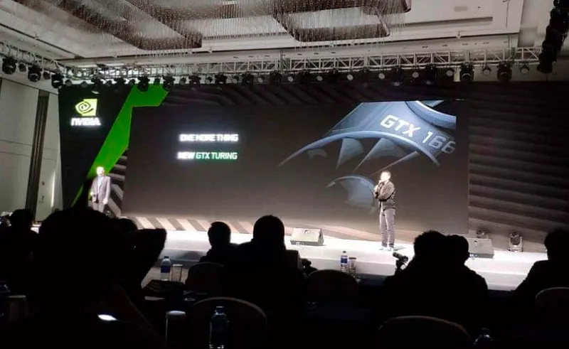Geeknetic La NVIDIA GeForce GTX 1660 Ti con GPU Turing se deja ver en un evento de la compañía en China 1