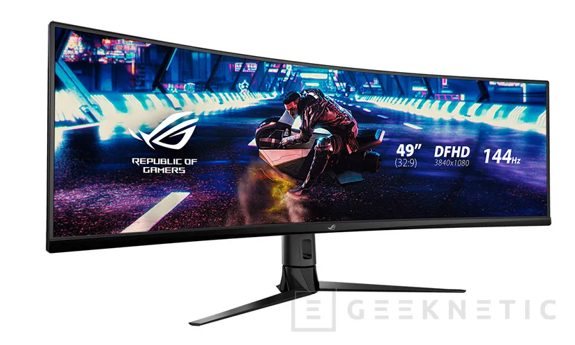 Geeknetic ASUS ya tiene su propio monitor Super Ultra-Panorámico curvado: ROG Strix XG49VQ 1