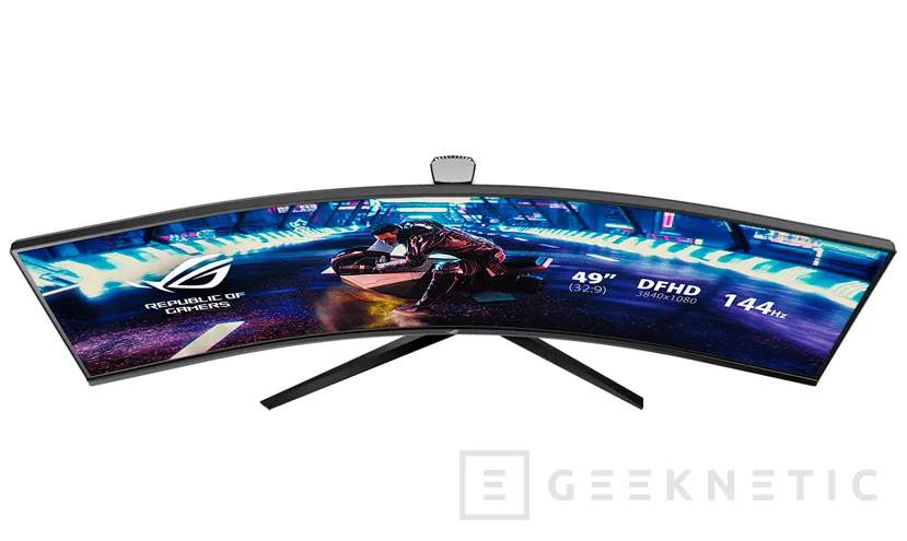 Geeknetic ASUS ya tiene su propio monitor Super Ultra-Panorámico curvado: ROG Strix XG49VQ 2