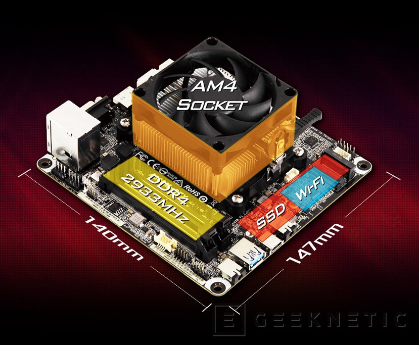 Con tan solo 1,9 litros, el ASRock DeskMini A300 es el primer PC