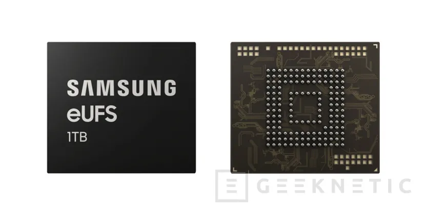 Geeknetic Samsung está empezando a fabricar chips eUFS de 1TB de capacidad para smartphones 1