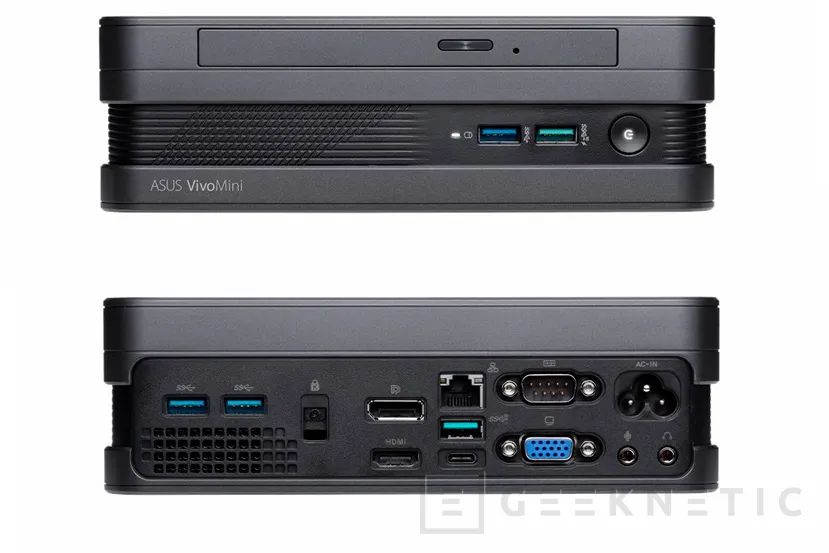 Geeknetic El ASUS Vivomini VC65-C1 es el PC más pequeño del mundo con soporte para 5 unidades de almacenamiento 3