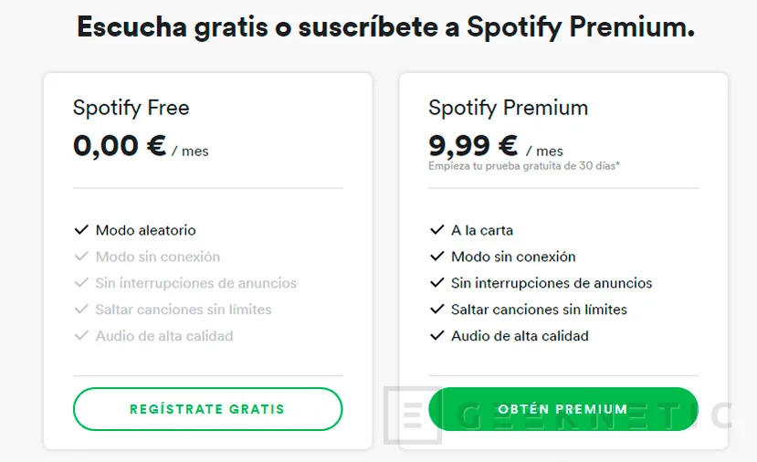 Geeknetic Spotify se une a la guerra contra los bloqueadores de anuncios introduciendo cambios en sus términos y condiciones 2