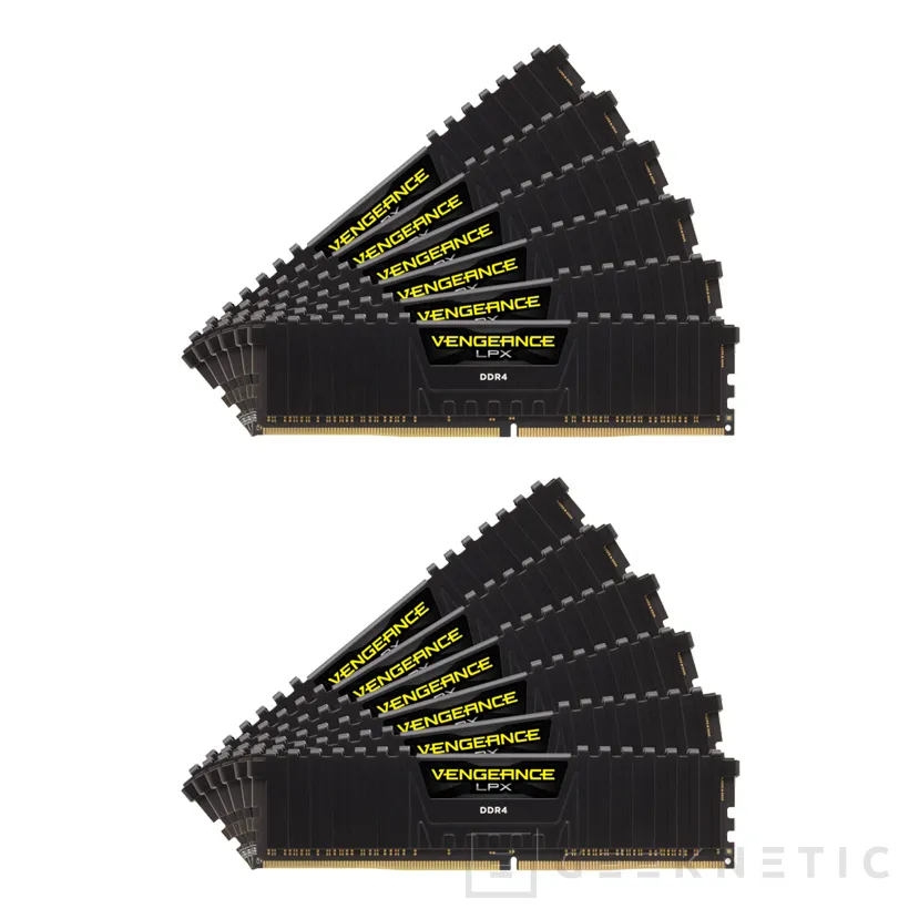 Geeknetic Hasta 3.000€ por los nuevos kits de memoria DDR4 de 192 GB Corsair Vengeance LPX para el Xeon W-3175x 2