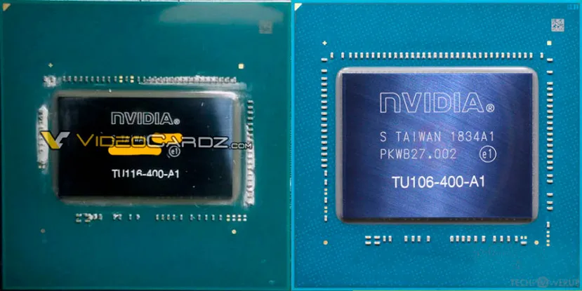 Geeknetic El chip NVIDIA TU116 que dará vida a la GTX 1660 Ti es notablemente más pequeño que el TU106 1