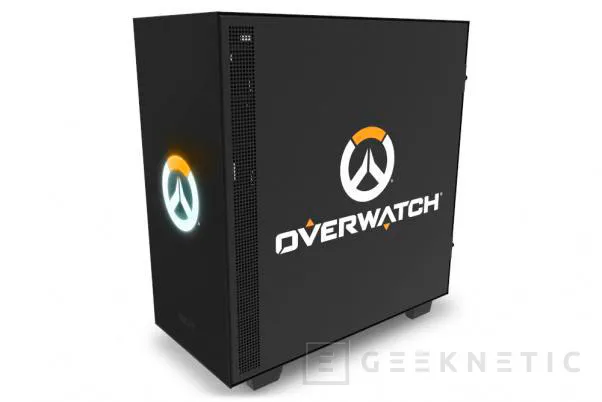 Geeknetic NZXT lanza la H500 Overwatch Edition con el logo iluminado en su frontal 1