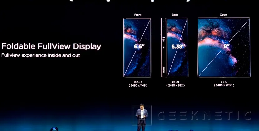 Geeknetic Una única pantalla plegable y 5G en el sorprendente Huawei Mate X 6