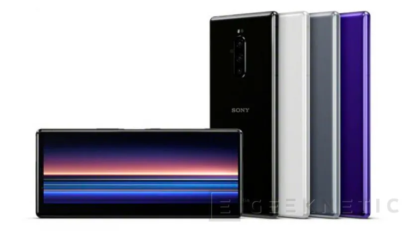 Geeknetic Sony integra una pantalla 4K HDR en formato 21:9 en su nuevo Xperia 1 2