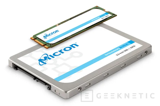 Geeknetic Micron actualiza su línea económica de SSDs con los Micron 1300 en formatos M.2 y 2.5&quot; 1
