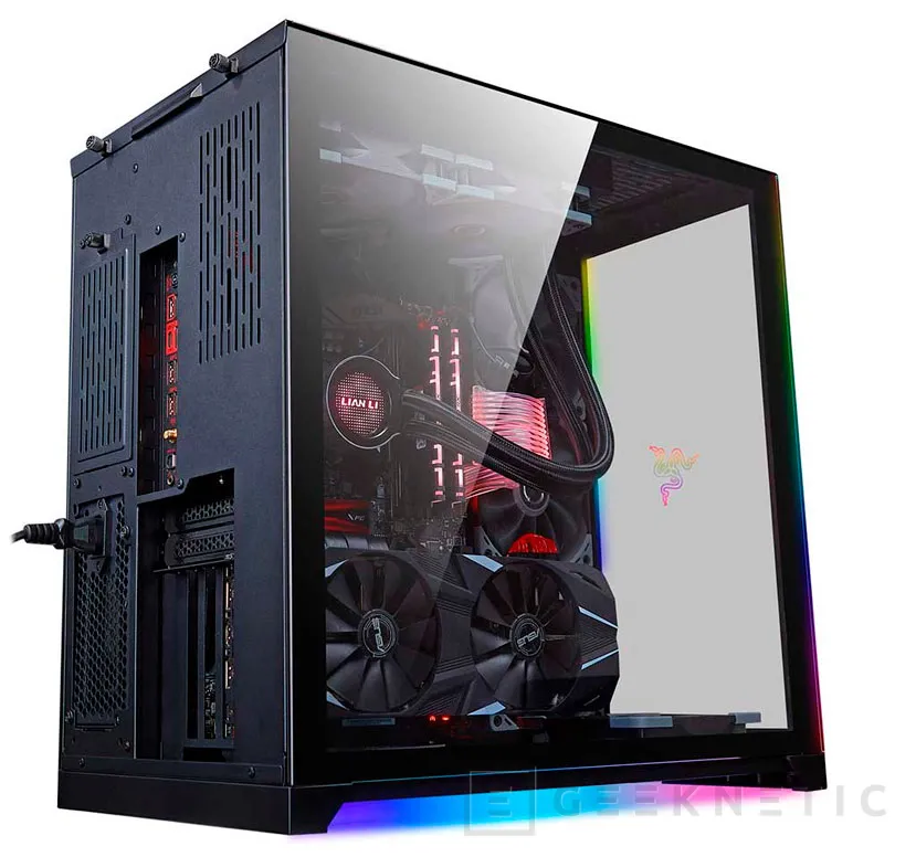Geeknetic Lian Li y Razer lanzan la torre PC-011 Dynamic Razer Edition con 86 LEDs RGB 1