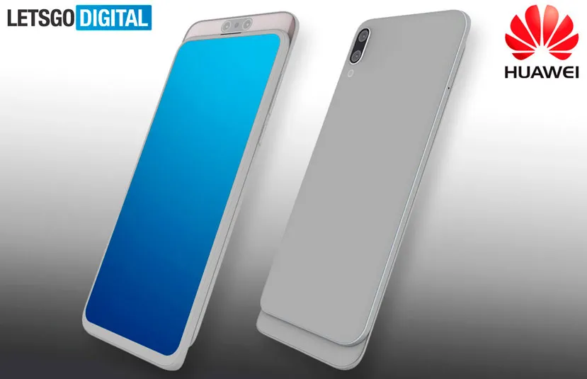 Geeknetic Huawei patenta un diseño de smartphone con cámara retráctil para olvidar el notch 1