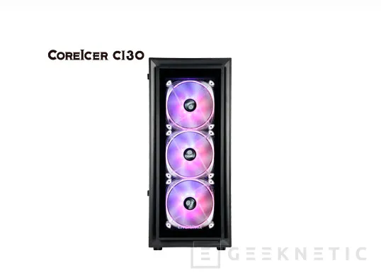 Geeknetic La Enermax CoreIce CI30 RGB llega con pleno control de ventiladores ARGB y un hub dedicado a ello 2