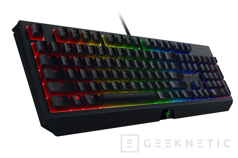Geeknetic Interruptores Razer Green, iluminación RGB y un precio más contenido en el nuevo teclado Razer BlackWidow 4