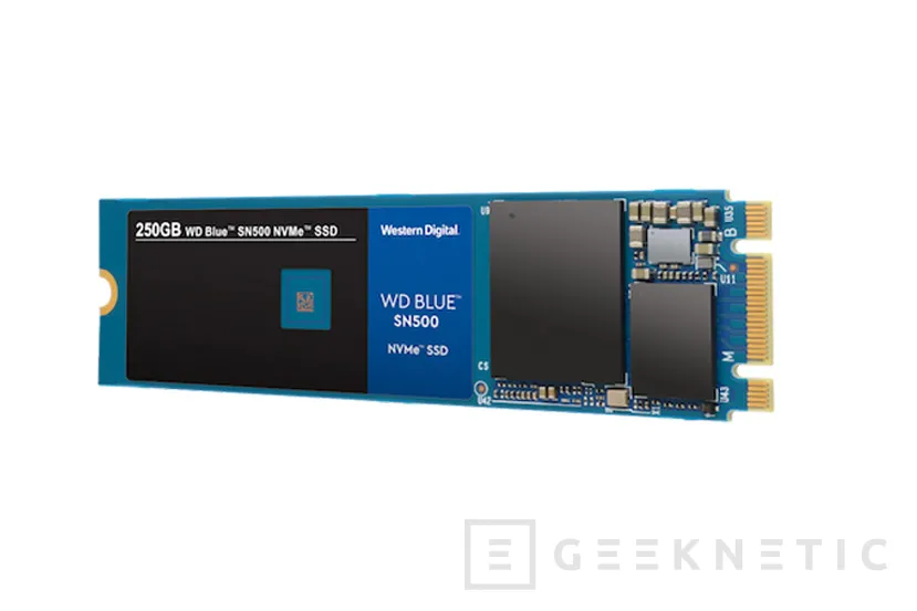 Geeknetic Los nuevos SSD Western Digital Blue desechan la conexión SATA en favor de NVMe 1