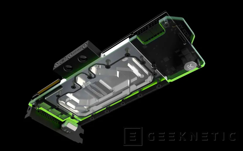 Geeknetic EK Fluid Gaming lanza el bloque EK-AC GeForce RTX con base de aluminio y ARGB 1
