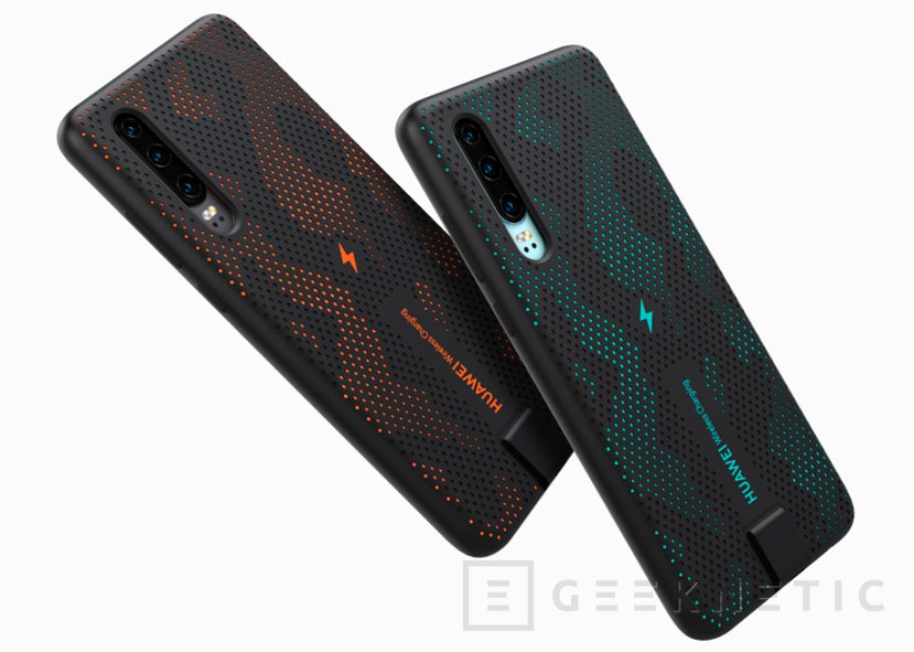 Entre los accesorios oficiales del Huawei P30 aparece una carcasa