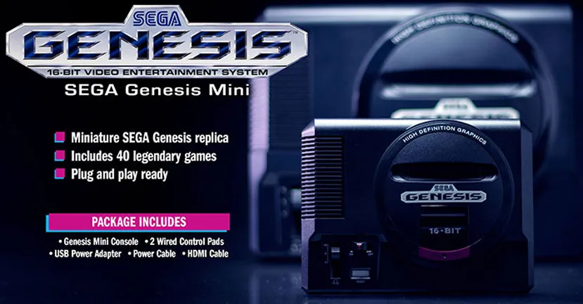 Geeknetic Vuelve la Mega Drive con el re-lanzamiento de la consola para septiembre de 2019 incluyendo 40 juegos instalados 1