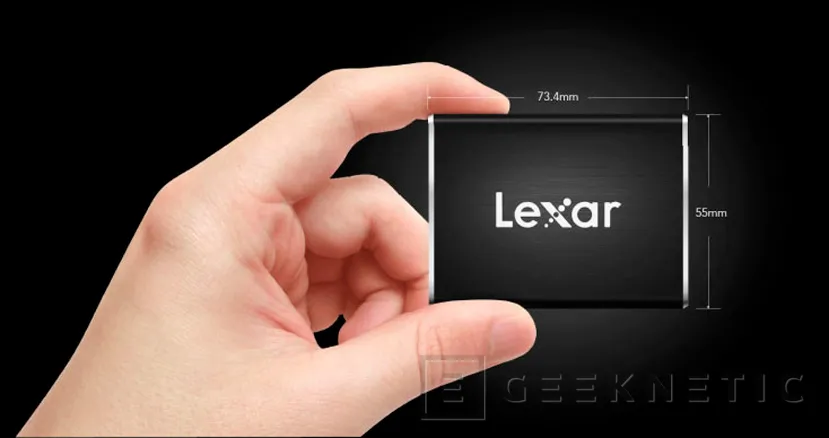 Geeknetic Lexar dice tener el SSD externo de 1TB más rápido del planeta 1