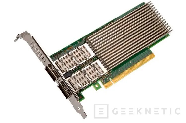 Geeknetic Las tarjetas de red Intel Ethernet 800 para centros de datos alcanzan los 100 Gbps 2