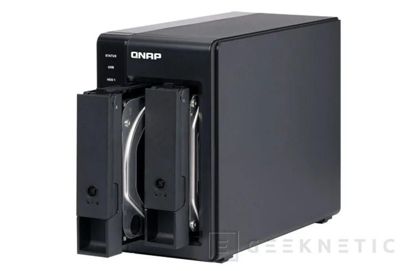 Geeknetic El QNAP TR-002 es una carcasa externa para HDD con conectividad USB-C 3.1 y soporte RAID 1