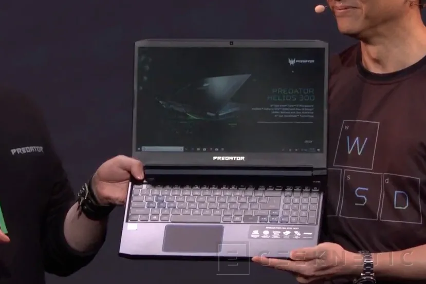 Geeknetic El portátil gaming Acer Predator Helios 700 con RTX 2080 y Core i9 es el primero del mundo con teclas analógicas 7