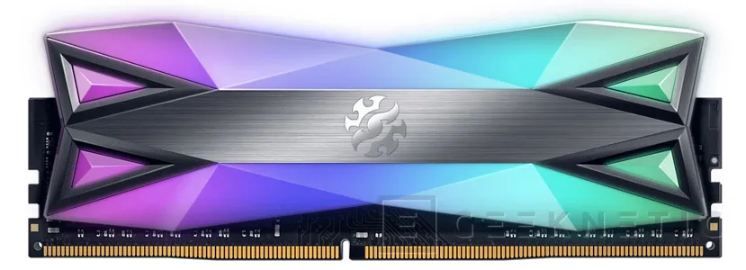Geeknetic Hasta un 60% de cobertura RGB forma la estética de las nuevas ADATA XPG Spectrix D60G DDR4 2