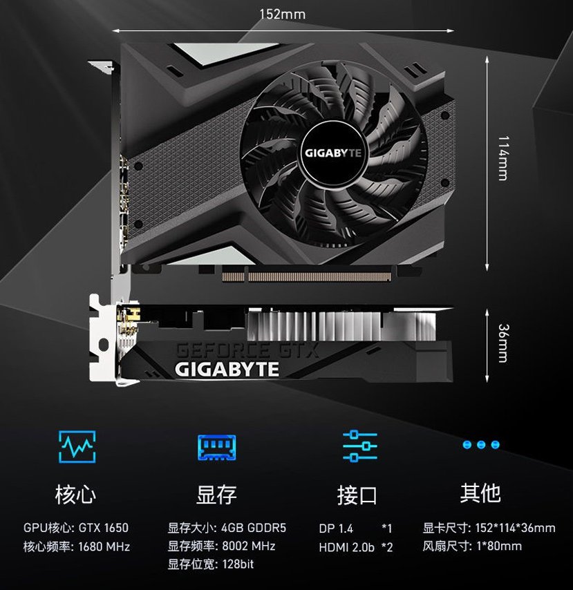 Gtx 1650 tamaño new arrivals