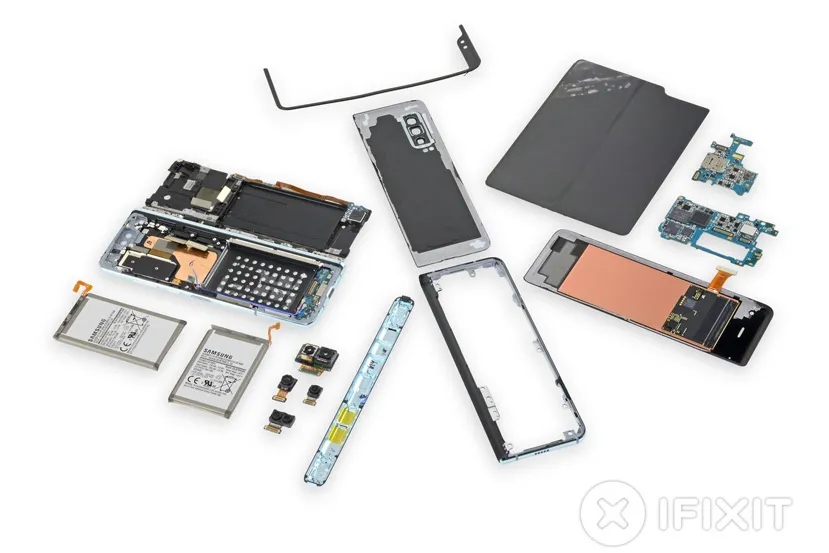 Geeknetic El desmontaje del Samsung Galaxy Fold revela que se trata de un terminal excepcionalmente frágil 1
