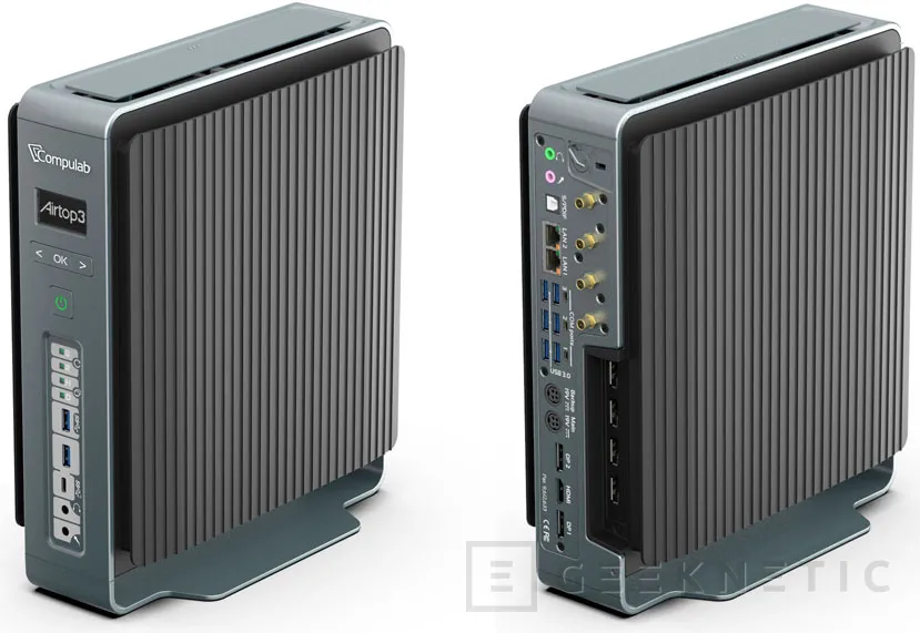 Geeknetic Compulab lanza el Airtop3, un ordenador pasivo con hasta un Core i9-9900K y una Quadro RTX4000 1