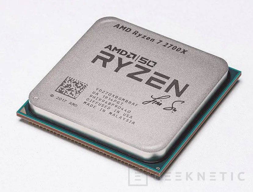 Geeknetic AMD conmemora su 50 aniversario con las versiones &quot;Gold Edition&quot; del procesador AMD Ryzen 7 2700X y la tarjeta gráfica AMD Radeon VII 1