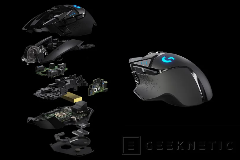 Geeknetic Logitech anuncia su nuevo ratón inalámbrico G502 Lightspeed con sensor HERO y carga PowerPlay 1